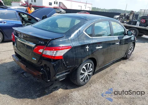 2013 Nissan Sentra Fe+ Sv из США, поврежденный, VIN 3N1AB7AP9DL733078